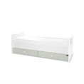 Bed TREND PLUS NEW white+milky green /teenage bed/